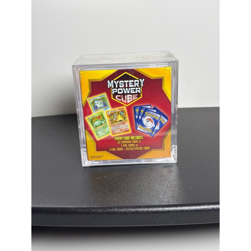 Pokémon Mystery Power Cube 2018 Charizard Gold Star Cover – New Sealed